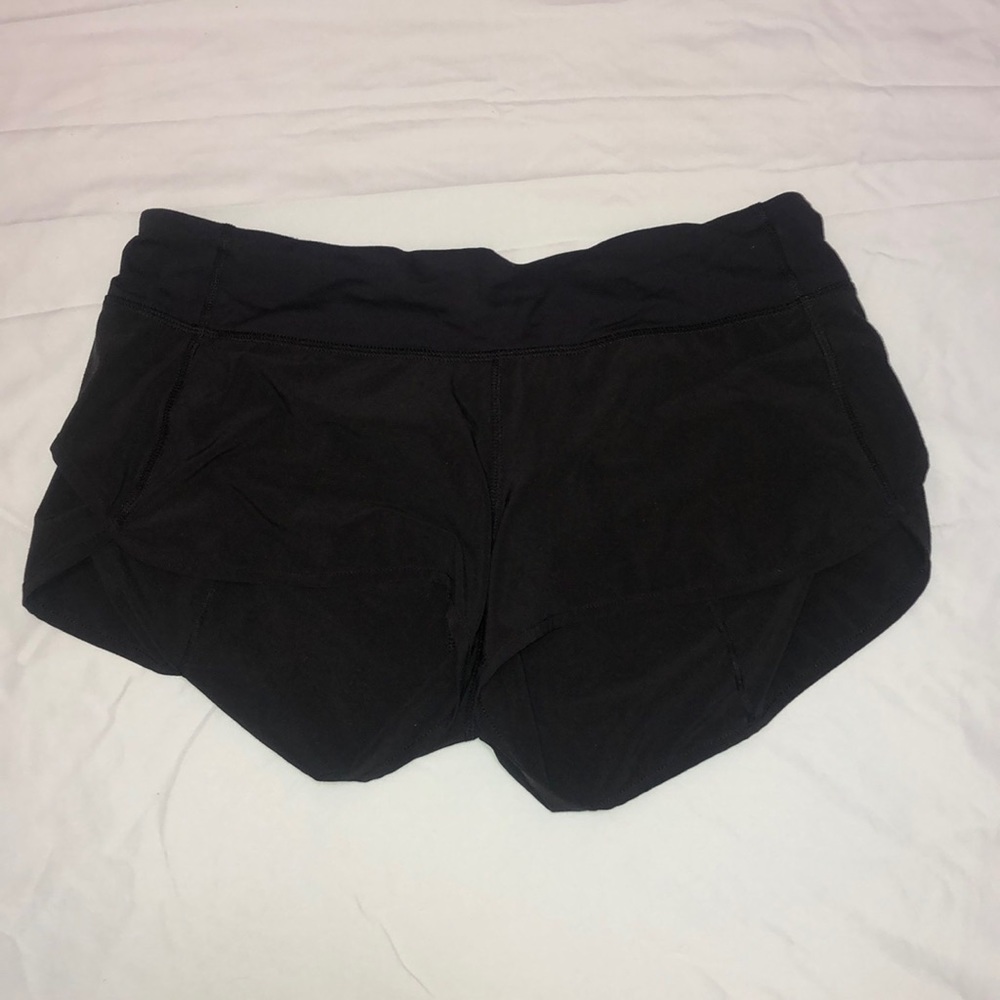 Black Lululemon size 8 shorts.
